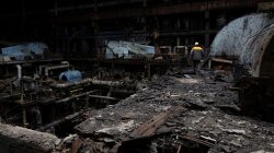 Удари по енергетиці України, фото - Reuters