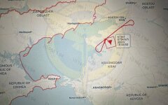 У ГУР розповіли про значення знищення "командного пункту" - літака А-50 та показали його останній маршрут