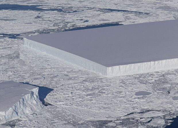 прямоугольный айсберг