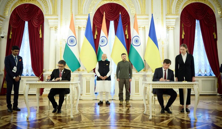 Україна та Індія підписали угоду