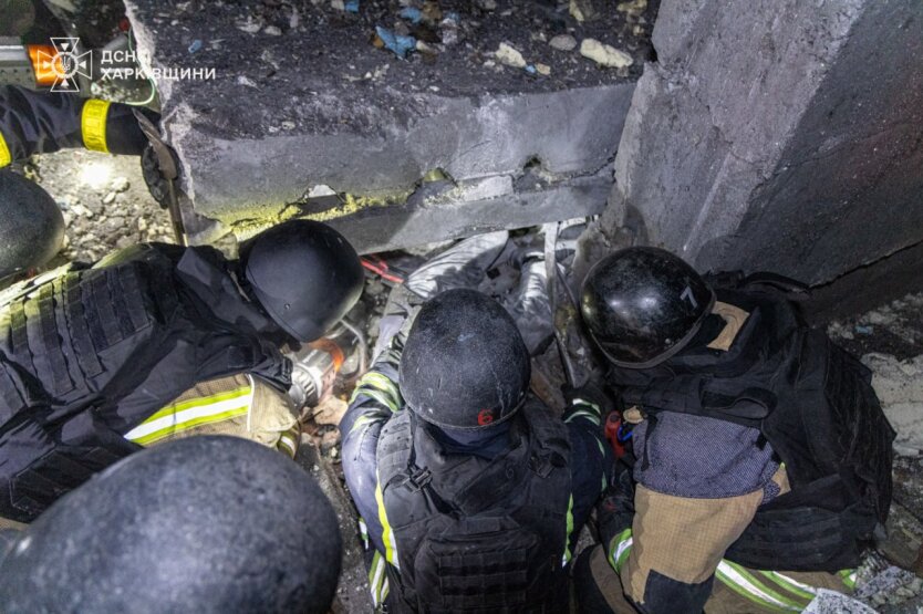 Удар по Харьковщине