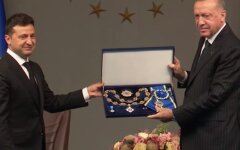 Реджеп Тайип Эрдоган,Владимир Зеленский,Андрей Ермак,Украина и Турция