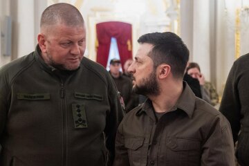 Валерий Залужный и Владимир Зеленский