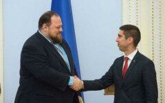 Руслан Стефанчук и Михаил Попшой
