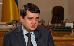 Дмитрий Разумков, санкции США, Александр Дубинский