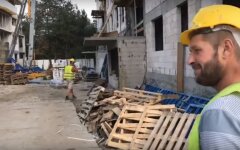 стройка в Польше, украинцы в Польше, заробитчане в Польше