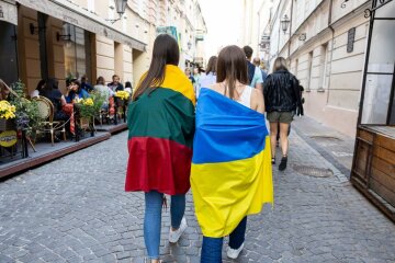 Помощь украинским беженцам / ФОТО: DELFI / ŽYGIMANTAS GEDVILA