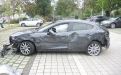 ДТП на парковке немка