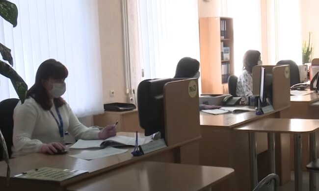 Центры занятости, Украина, прием граждан