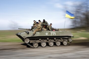 Украинские десантники Краматорск