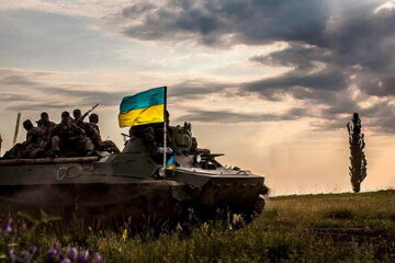 украинская армия танк вечер