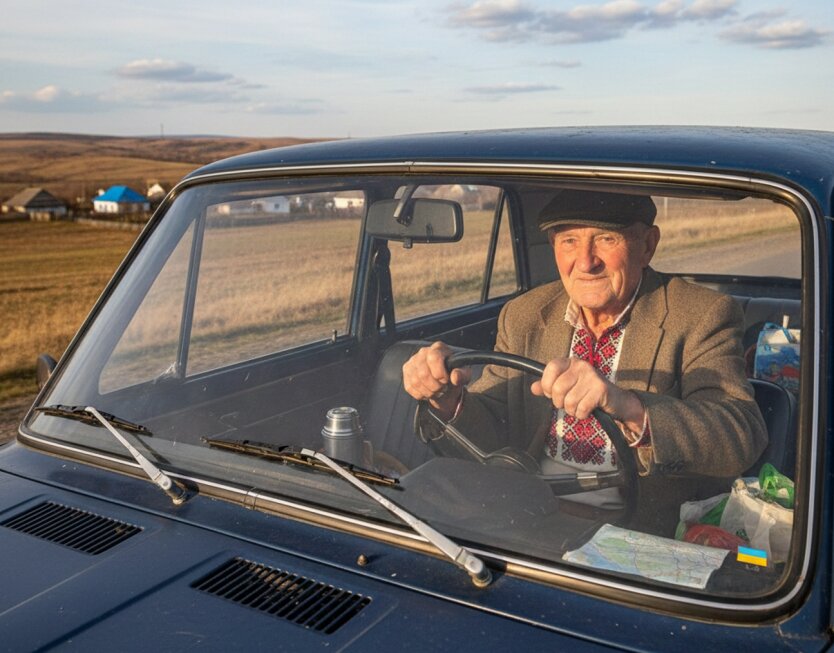 Пенсионер за рулем