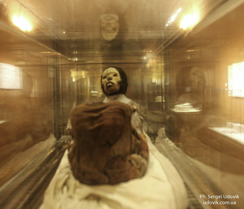 Мумия Хуанита (Музей Андских Святилищ, Арекипа)