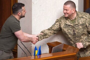 Володимир Зеленський та Валерій Залужний