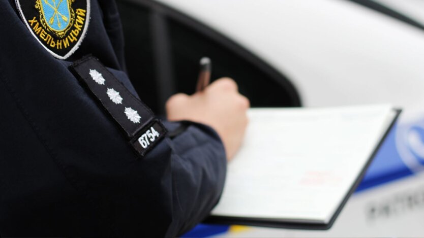 Нарушение ПДД / Фото Национальной полиции