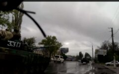 макеевка колонна танки