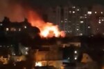 Пожар в Одессе, горит жилой дом