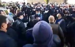 Столкновения с полицией у Кабмина