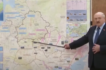 Лукашенко та карта, готувався напад