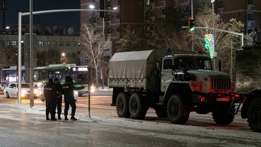 Антитеррористическая операция в Алматы, протесты в Казахстане