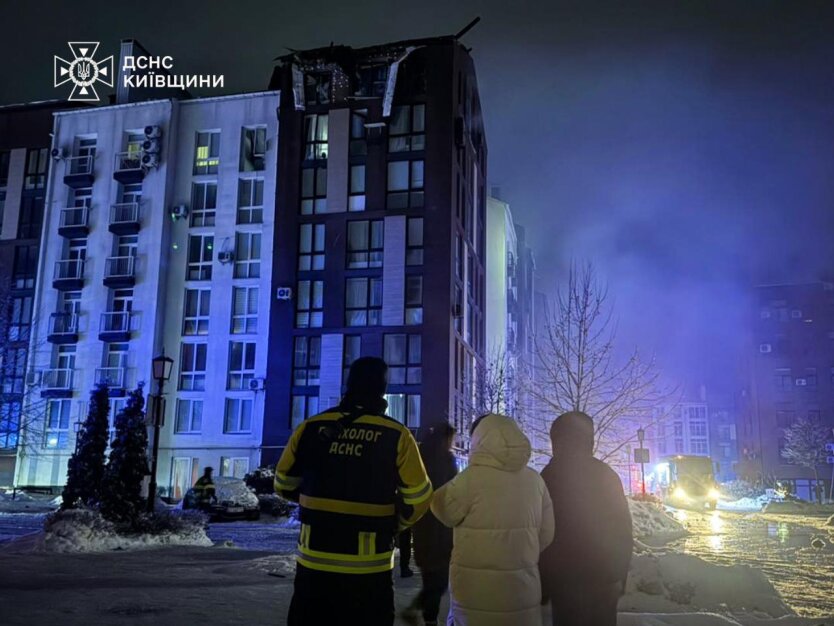 Удар по Київщині