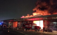 Пожар в Харькове