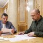 Денис Шмыгаль и Сергей Марченко в Кабмине