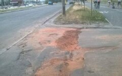 кирпич дорога