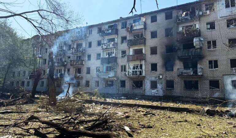 Удар России по Павлограду