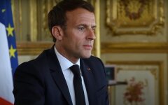 Эмманюэль Макрон,визит Макрона в Украину,Этьен де Понсен,Владимир Зеленский