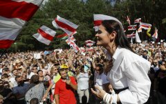 Тихановская выехала в Литву, - Линкявичус