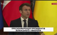 Эммануэль Макрон в Киеве
