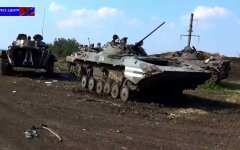 Уничтоженная техника украинской армии под Свердловском