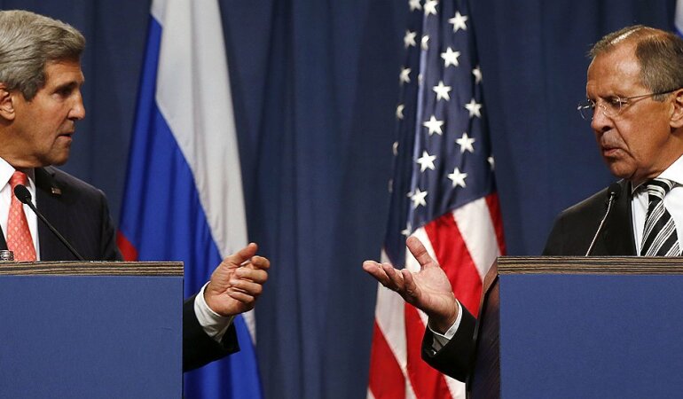 Сергей Лавров Джон Керри