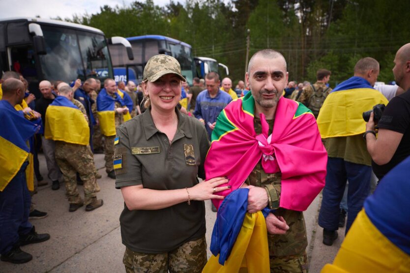 Обмін полоненими / Фото: Телеграм Володимира Зеленського