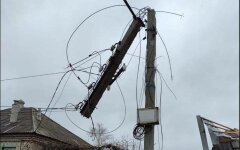 Отсутсвие электричества в Луганской области