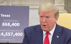 Дональд Трамп, Белый дом, день победы
