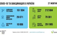 Статистика по коронавирусу на 28 октября