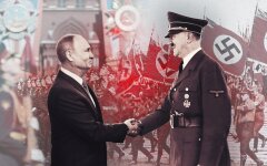 Владимир Путин и Адольф Гитлер