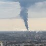 Пожар в поселке Гвардейское