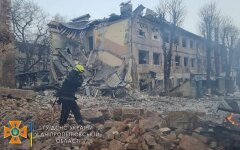 Ракетный удар по Днепру