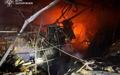 Удар по Запорожскому району