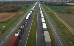 Протести польських перевізників на кордоні з Україною