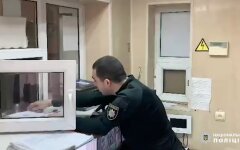 Национальная полиция, задержание, избили полицейского