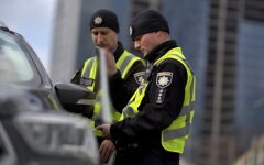 Остановка водителя полицией