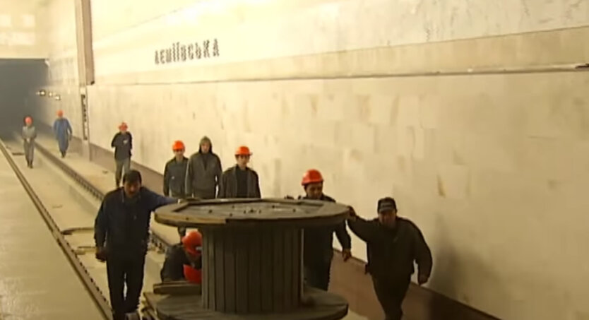 Подтопление метро в Киеве