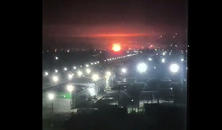 Удар по НПЗ в РФ