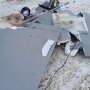 Уламки ударного дрона зі Starlink