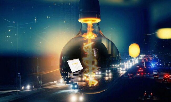 Отключение электроэнергии в Украине