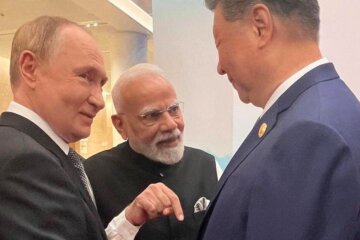 Володимир Путін, Нарендра Моді та Сі Цзіньпін